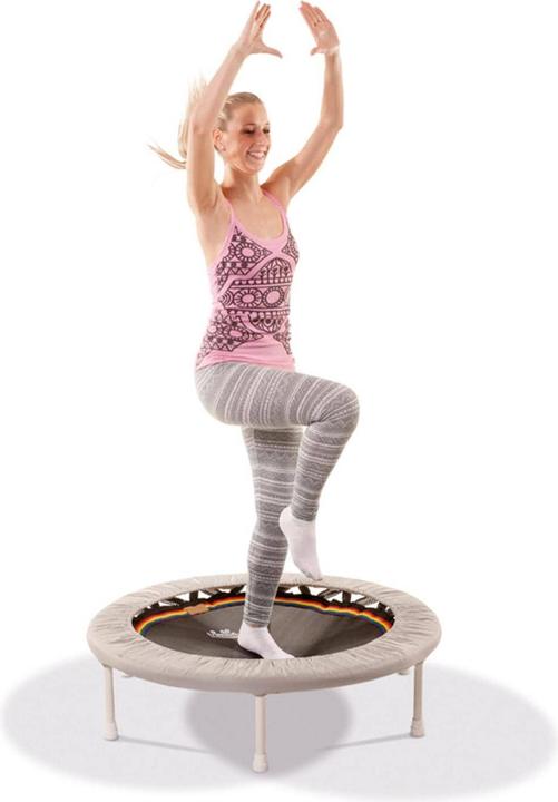 Produktbild Trimilin Fitnesstrampolin Med-Plus Schwarz, Ø 102 cm, bis 110 kg (102 cm)