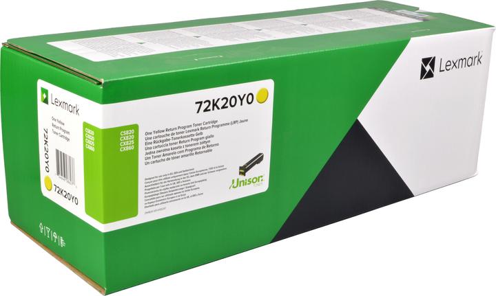 Image du produit Lexmark 72k20y0 (Y)
