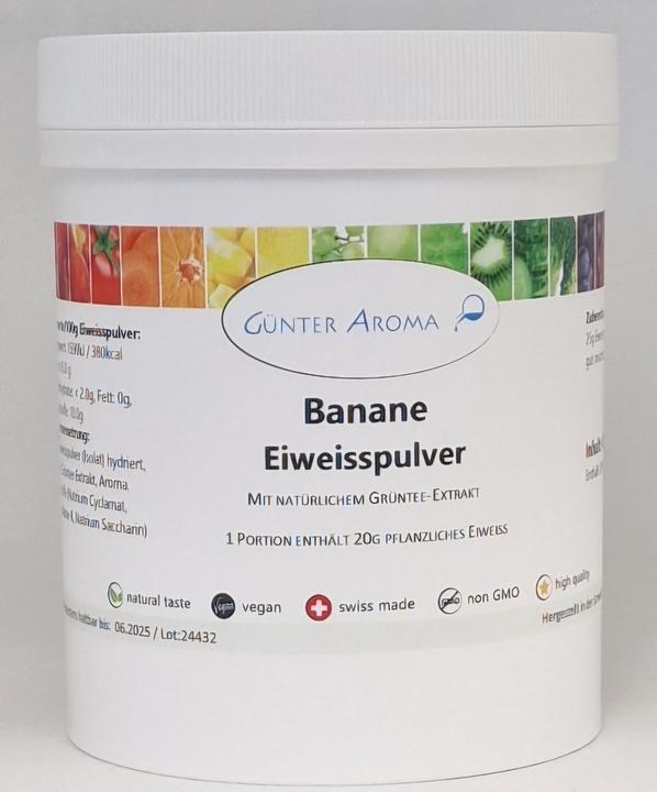 Immagine prodotto Günter Aroma Proteine in polvere alla banana (Banana, 1 pz., 480 g)