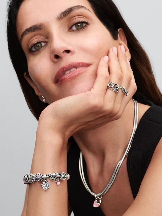 Image du produit Pandora Coeurs Maman (Vernis émail, Argent massif)
