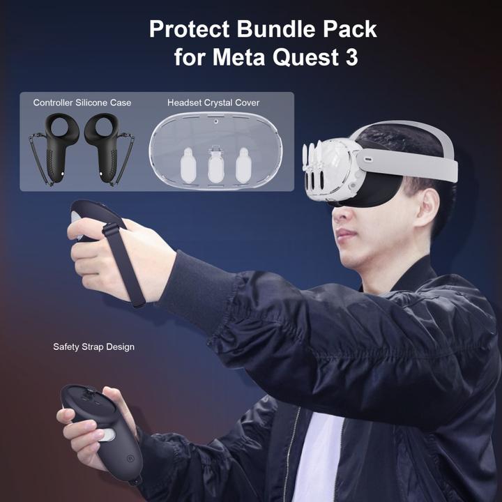 Image du produit Ueli Express Meta Quest 3 Protection Protector Starter Set