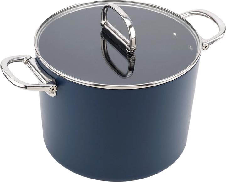 Actual product image Joseph Joseph Space soup pot with folding handles D25cm (25 cm, Pot, Aluminium)