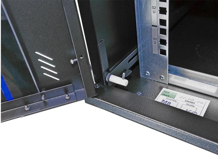 Actual product image Wirewin Wall cabinet 600X450X12U Pro 2nd Gen 19 / 12U / Black (12 RU, 19 inch rack)