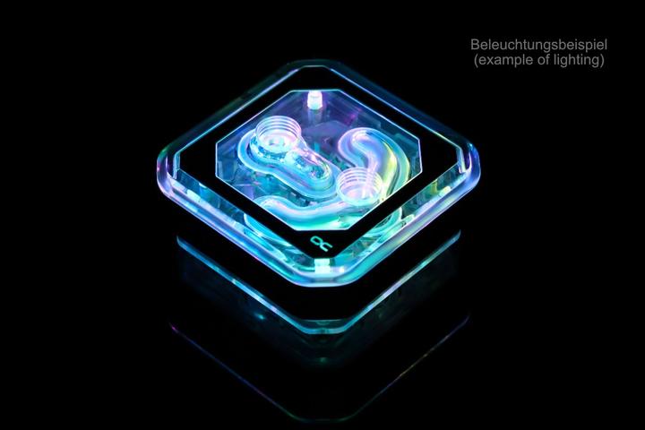 Immagine prodotto Alphacool Eisblock XPX Aurora CPU - Plexi Chrome Digital RGB