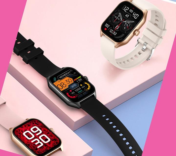 Actual product image RNCF03-5 Damen Smartwatch Roségold Armband + Armband