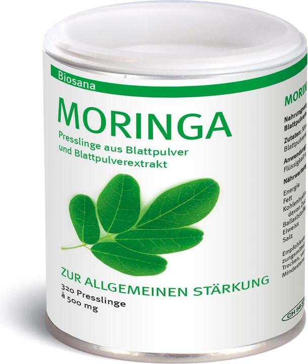 Produktbild Biosana Moringa Presslinge Tabletten. (320 Stück, Tabletten, 199 g)