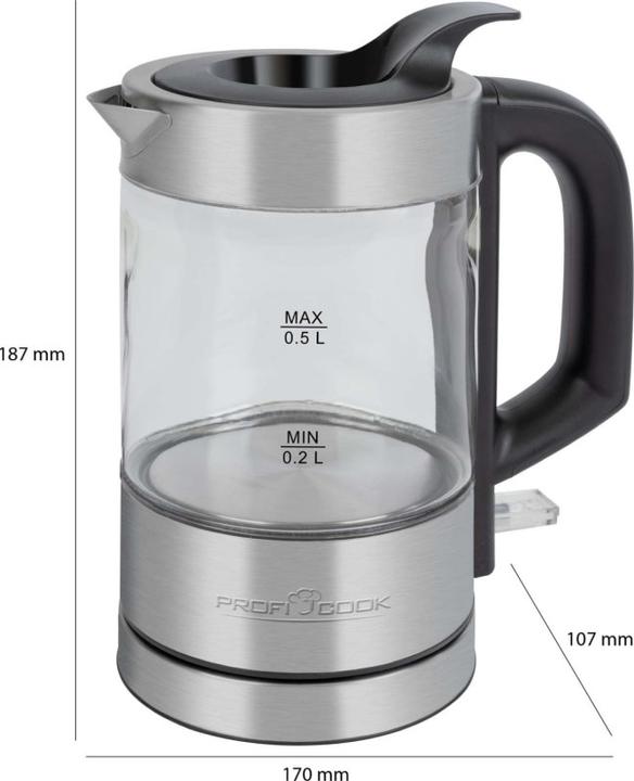 Produktbild Proficook PC-WKS 1228 G (0.50 l, EU-Stecker)