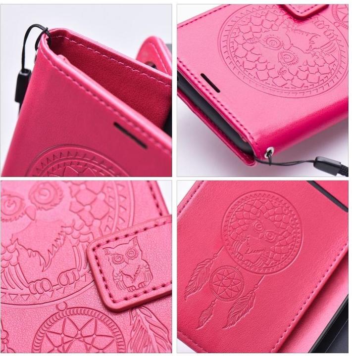 Produktbild OEM Back panel cover MEZZO Book case for IPHONE 7 / 8 / SE 2020 / SE 2022 dreamcatcher magenta (Apple iPhone SE (3rd Gen), Apple iPhone SE (2nd Gen), Apple iPhone 7)