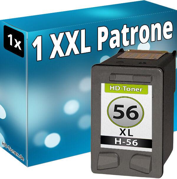 Produktbild Druckfuxx TINTE PATRONEN für HP 56XL PSC 1300 2200 2210 2400 2410 2500 2510 KOMP