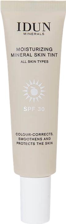 Actual product image IDUN Minerals Minerals Moisturising Skin Tint SPF 30 Södermalm Tan Cream (Sun lotion, SPF 30, 27 ml)
