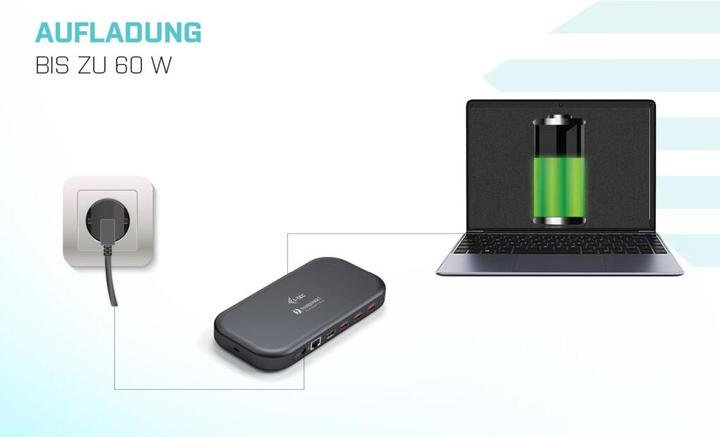 Produktbild i-tec Thunderbolt 3 Dual Docking Station (Thunderbolt, 3 Ports)