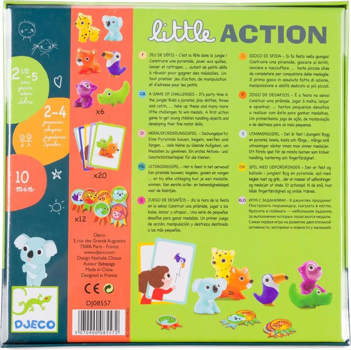 Produktbild Djeco Little Action (Deutsch, Englisch, Französisch, Italienisch)