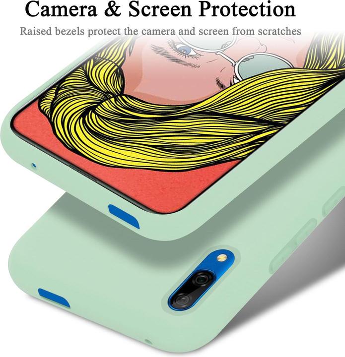 Produktbild Cadorabo TPU Liquid Silicone Case Cover (Huawei P Smart Z, Huawei Enjoy 10 Plus, Huawei Y9 Prime (2019))
