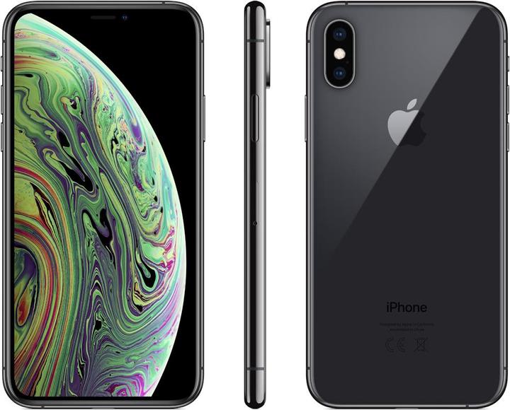 Immagine prodotto Apple iPhone XS (64 GB, Grigio siderale, 5.80", SIM + eSIM, 12 Mpx, 4G)