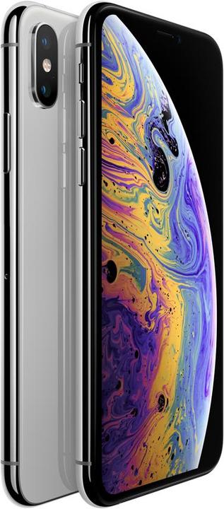 Image du produit Apple iPhone XS (256 Go, Silver, 5.80", SIM + eSIM, 12 Mpx, 4G)