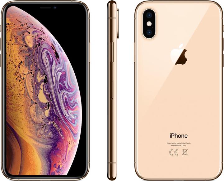Immagine prodotto Apple iPhone XS (64 GB, Oro, 5.80", SIM + eSIM, 12 Mpx, 4G)