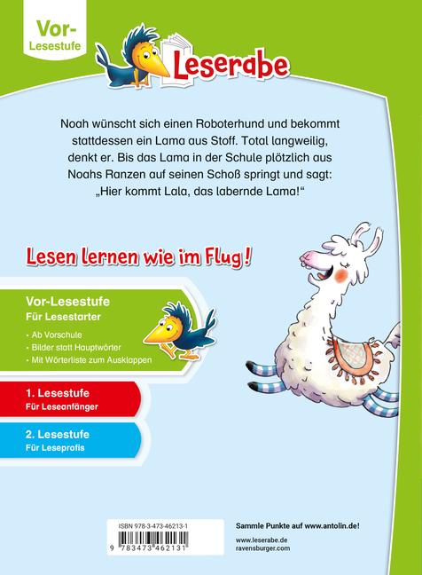Productafbeelding Ravensburger Leserabe - Vor-Lesestufe: Lala, das labernde Lama (Duits, Alexandra Fischer-Hunold, 2023)