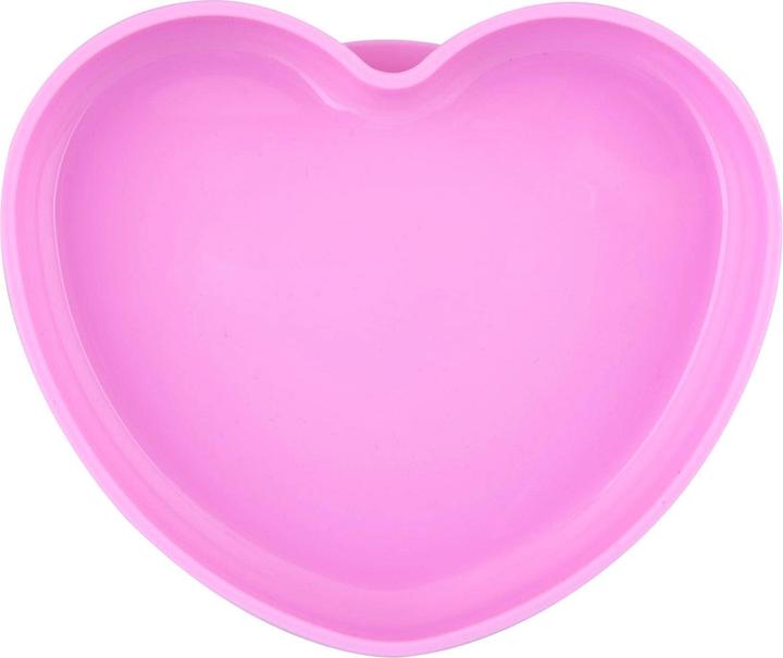 Image du produit Chicco Assiette silicone Coeur Girl