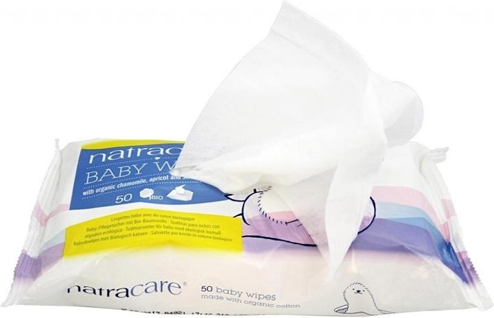 Actual product image Natracare Baby wipes (50 Piece)