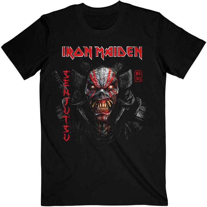 Actual product image Iron Maiden Senjutsu Black Cover Vertical Logo (M)