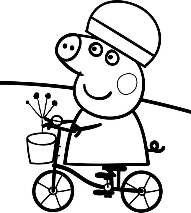 Actual product image Peppa Wutz Ausmalbilder: Mein bunter Ma