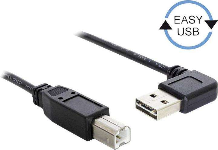 Delock USB A - USB B (2 m, USB 2.0)