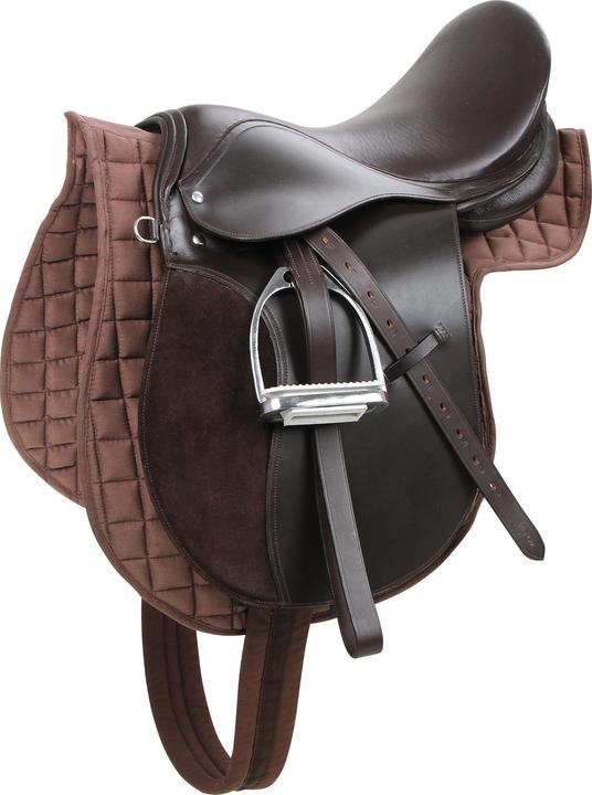 Actual product image Kerbl Hafl.Sattelset braun