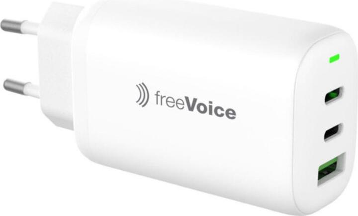 FreeVoice Schnellladegerät 65W (USB-A/2xUSB-C) (65 W)