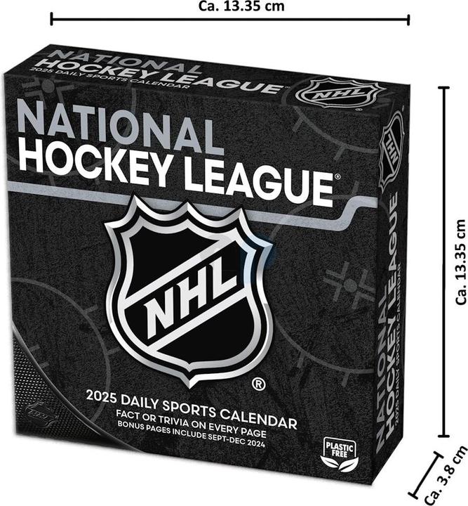 Produktbild NHL - All Team - Boxkalender 2025 (Spanisch, Italienisch, Englisch, Deutsch, Französisch)