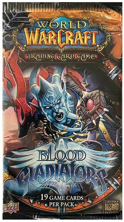 Produktbild World of Warcraft TCG Blood of Gladiators Booster Pack (Englisch, Booster Pack)