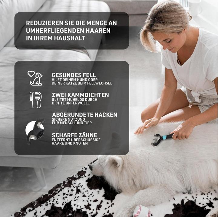 Immagine prodotto Quick Aid Spazzola per lana di sotto (Gatto, Cane, 1008 ml)