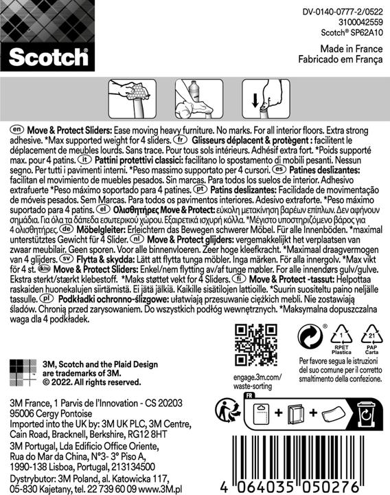 Produktbild Scotch Möbelgleiter (4 Stück)