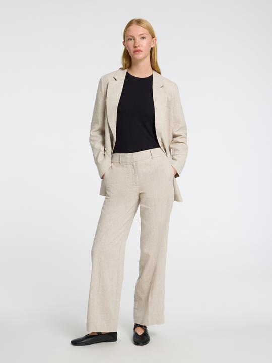 Actual product image Selected Femme Slftania-Rita Mw Wide Pant Noos (40)