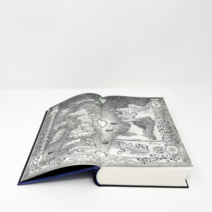 Actual product image Das Reich der sieben Höfe – Silbernes Feuer (German, Sarah J. Meuse, Heinrich Koop, Franca Fritz, 2021)