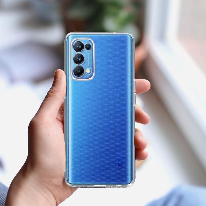 Immagine prodotto PhoneLook Copri gomma Silicone Gel Semplice Super Chiaro Flessibile (Oppo Find X3 Lite)