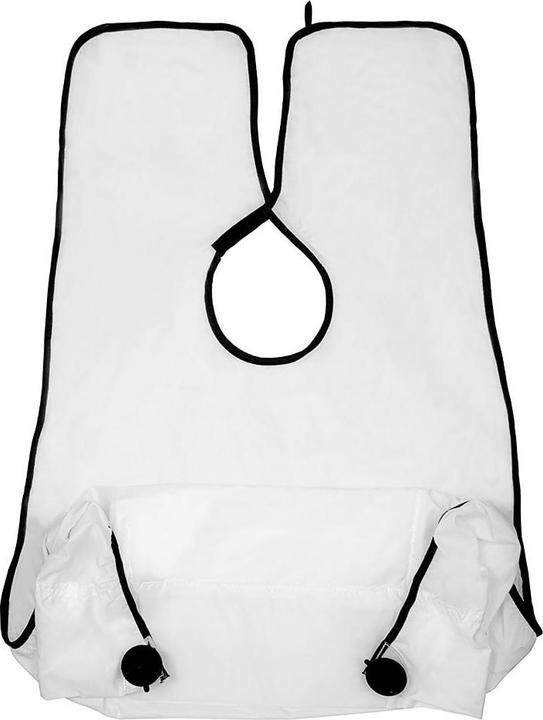 Actual product image InnovaGoods Beard catcher cloth with suction cups Bibdy