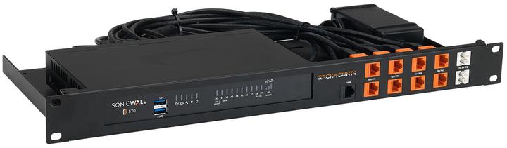 Actual product image Rackmount.IT Rack Mount Kit for SonicWall TZ570 / TZ670
