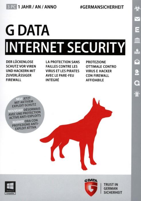 Produktbild G Data Internet Security 2015 Swiss Edition (3 User, 12 Monate)