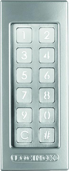 Produktbild Locinox Code-Tastatur Slimestone-2 (Elektronische Zahlenkombination)