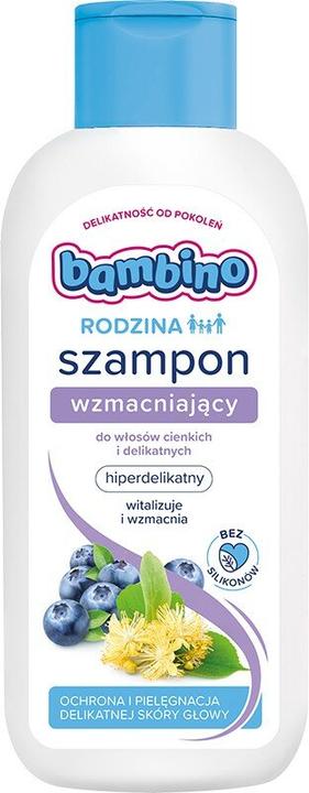 NIVEA BAMBINO RODZINA Szampon 400ml wzmacniajacy& (400 ml, Flüssiges Shampoo)