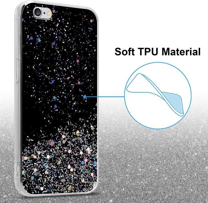 Image du produit Cadorabo Couverture TPU paillettes scintillantes (Apple iPhone 6)