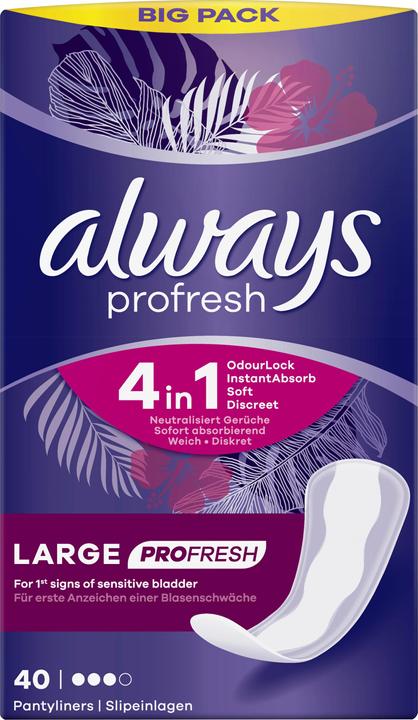 Produktbild Always Profresh (40 x, Slipeinlagen)