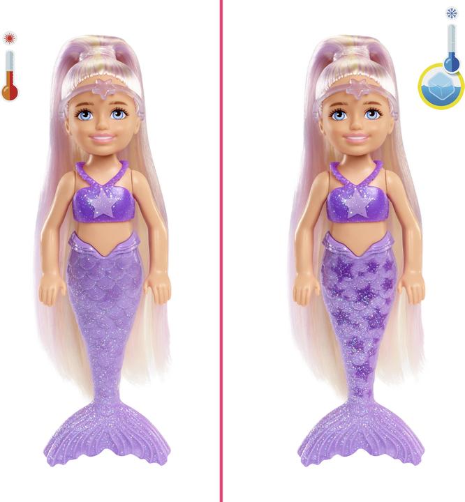 Produktbild Barbie Color Reveal Rainbow Mermaids Chelsea