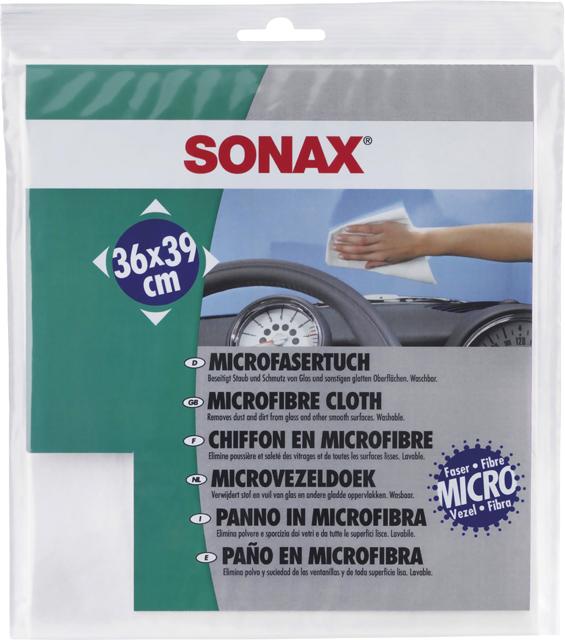 Immagine prodotto Sonax Panno in microfibra, interno microfine, 1 pezzo 36x39 cm