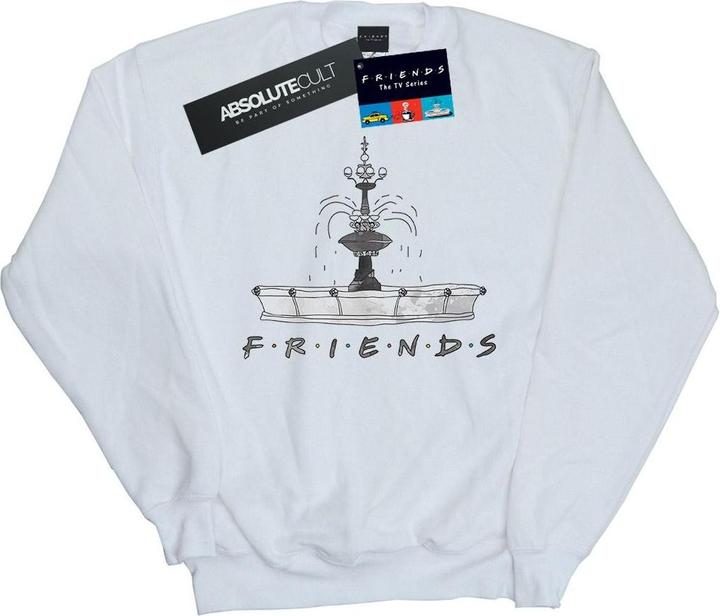 Friends Fountain Sketch Sweatshirt Jungen