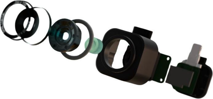 Productafbeelding SeeK Thermische CW-DBAX Warmtebeeldcamera zwart 200 x 150 pixels