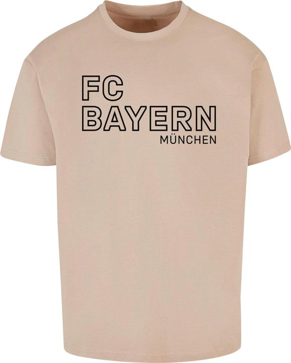 FC Bayern München Logo Vertical Heavy Oversized Tee - 115359
