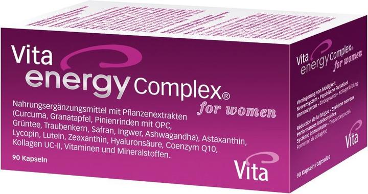 Vita Complexe énergétique femmes (90 pièce(s), Capsules, 300 g)