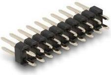 Actual product image Delock Male header 10 pin, grid spacing 2.54 mm, 2-row, straight, 5 pieces
