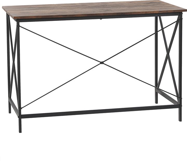 Immagine prodotto Beliani Scrivania in legno scuro 115 x 60 cm FUTON (115 x 60 x 76 cm)